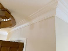 Approximately 15.5-Metres Premium Ceiling Cornice To Main Hallway - Ref: PAN173 - CL896 - NO VAT