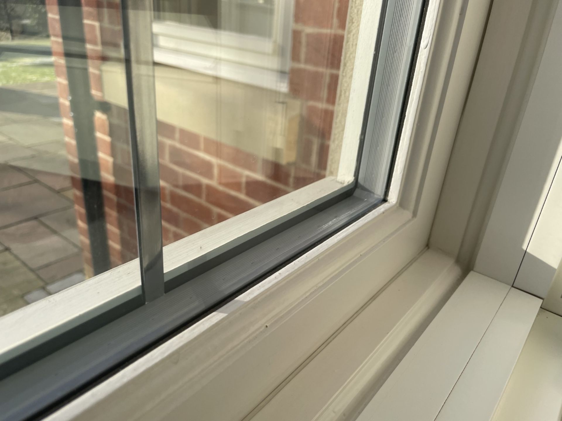 1 x Hardwood Timber Double Glazed Window Frames fitted with Shutter Blinds, In White - Ref: PAN105 - Image 5 of 11