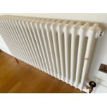 1 x ZEHNDER Traditional Tubular 3 Column Horizontal Radiator in White - Original Value £1,080