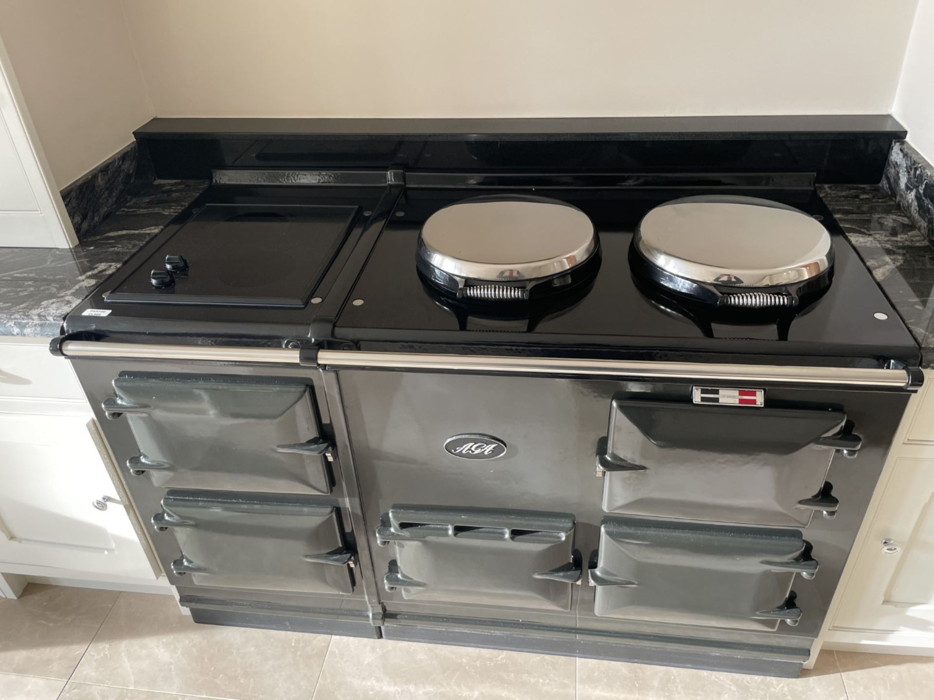 1 x AGA 4-Oven Electric Range Cooker With 2 Hot Plates, in Grey - NO VAT ON THE HAMMER - Image 70 of 99