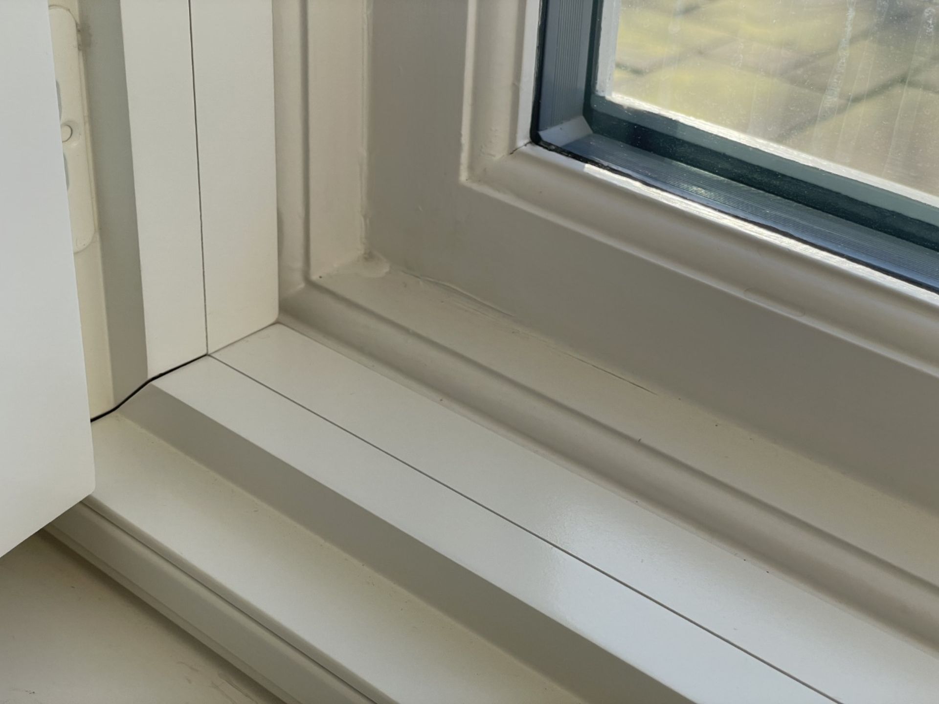 1 x Hardwood Timber Double Glazed Window Frames fitted with Shutter Blinds, In White - Ref: PAN107 - Image 10 of 15