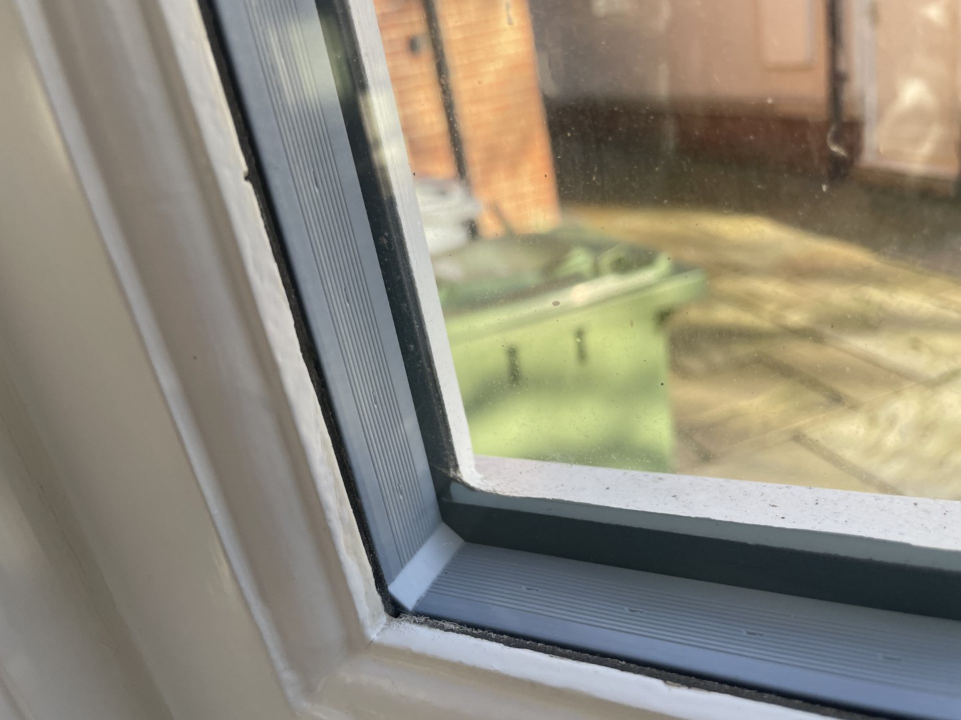 1 x Hardwood Timber Double Glazed Window Frames fitted with Shutter Blinds, In White - Image 15 of 24