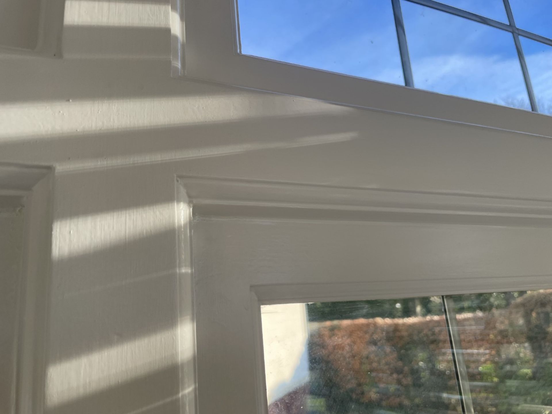 1 x Hardwood Timber Double Glazed Window Frames fitted with Shutter Blinds, In White - Image 10 of 24