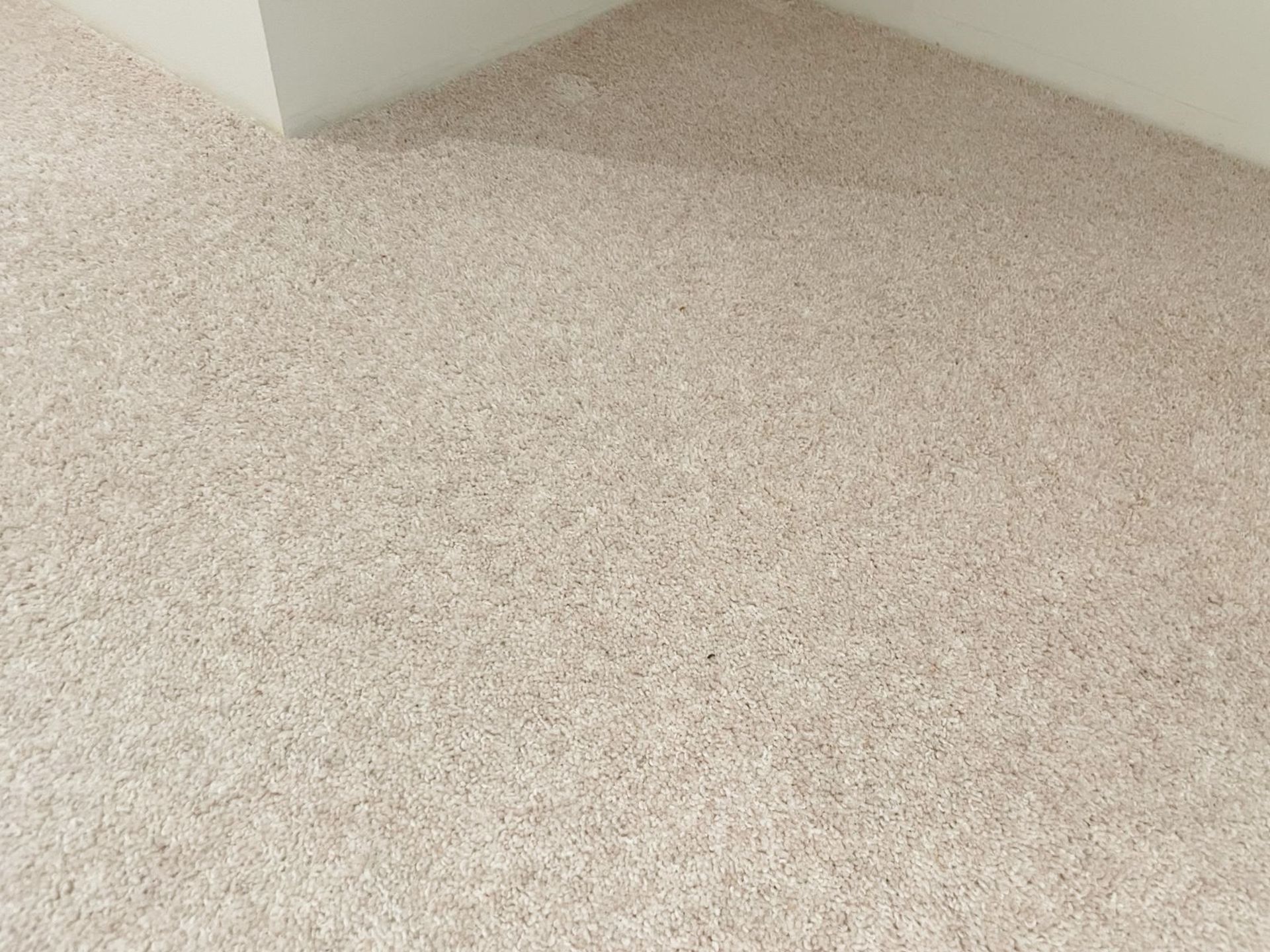 1 x Premium Wool Downstairs Carpet in a Neutral Tone + Underlay - NO VAT ON THE HAMMER - Image 2 of 7
