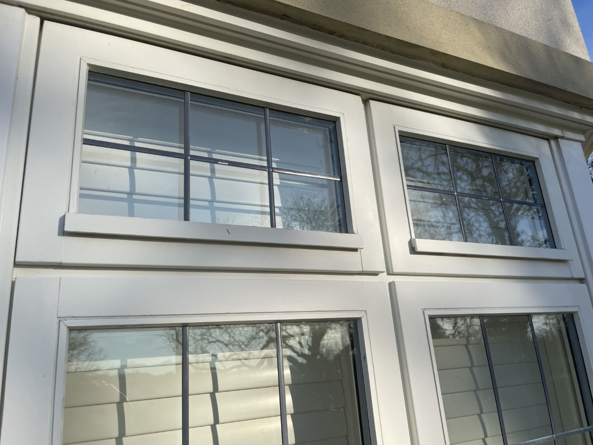 1 x Hardwood Timber Double Glazed Window Frames fitted with Shutter Blinds, In White - Ref: PAN101 - Image 22 of 23