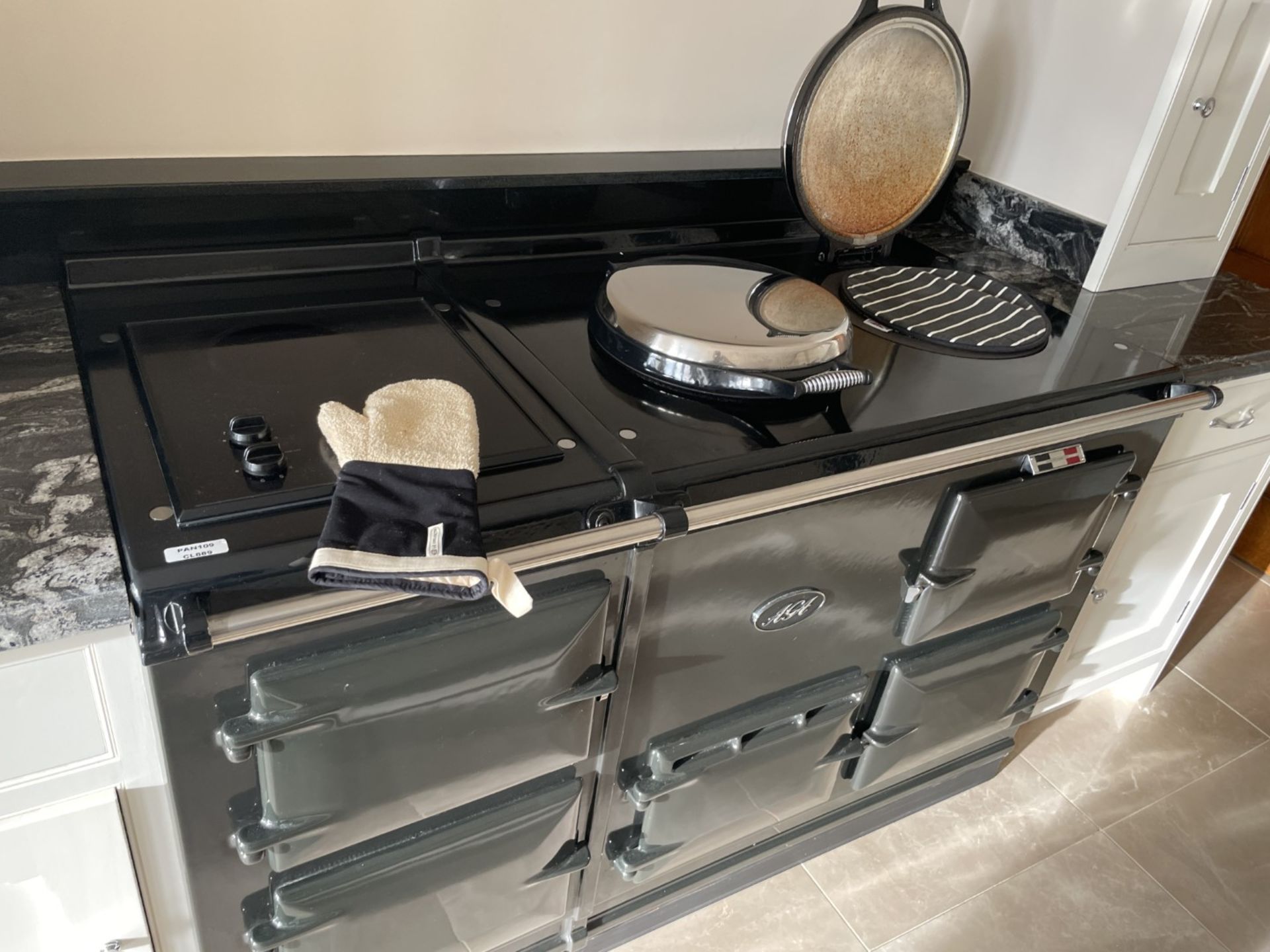 1 x AGA 4-Oven Electric Range Cooker With 2 Hot Plates, in Grey - NO VAT ON THE HAMMER - Image 84 of 99