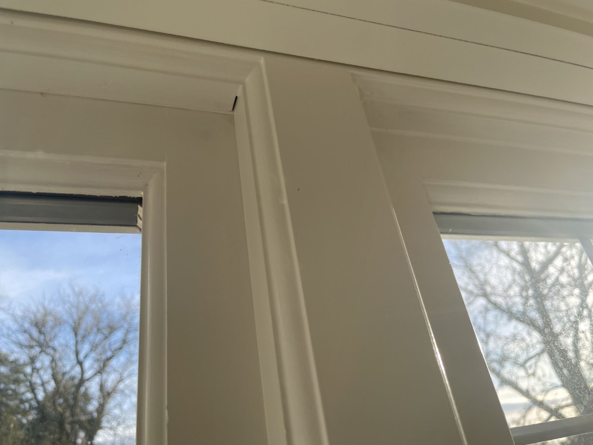 1 x Hardwood Timber Double Glazed Window Frames fitted with Shutter Blinds, In White - Ref: PAN101 - Image 16 of 23