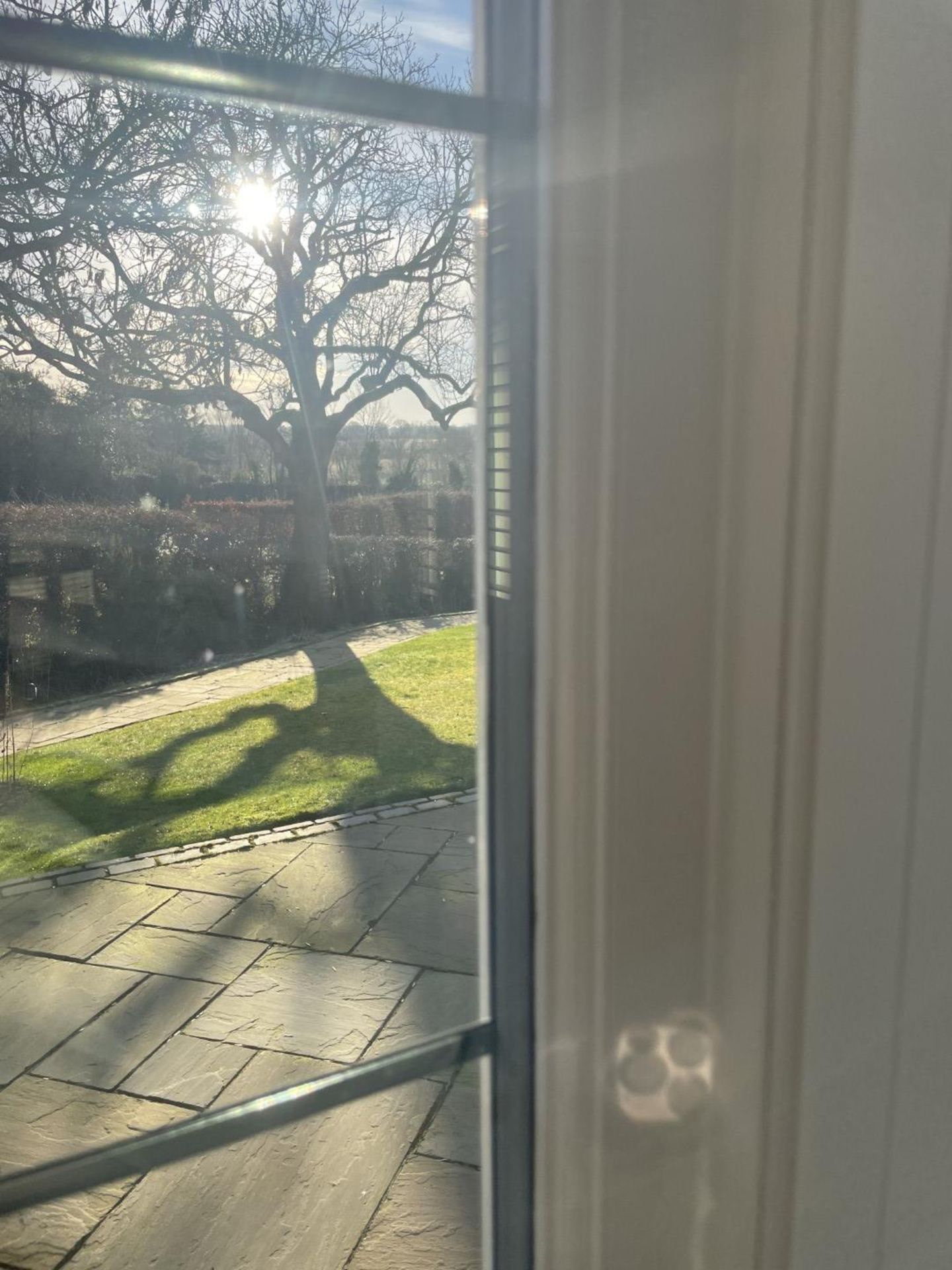 1 x Hardwood Timber Double Glazed Window Frames fitted with Shutter Blinds, In White - Ref: PAN102 - Image 8 of 13