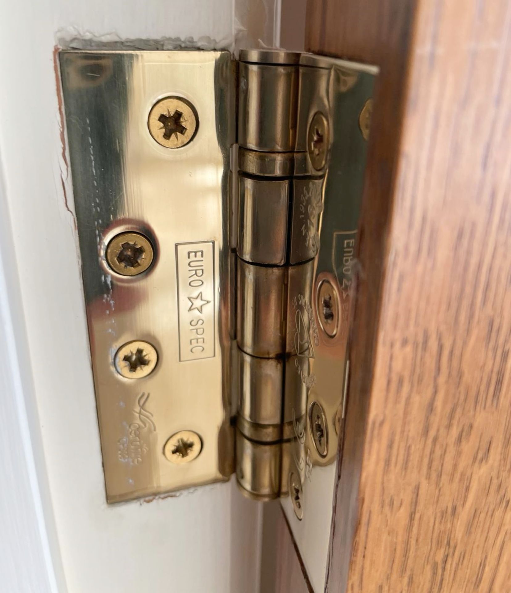 1 x Solid Wood Lockable Internal Door - Ref: PAN138 / 2MainKIT - CL896 - NO VAT ON THE HAMMER - - Image 7 of 7