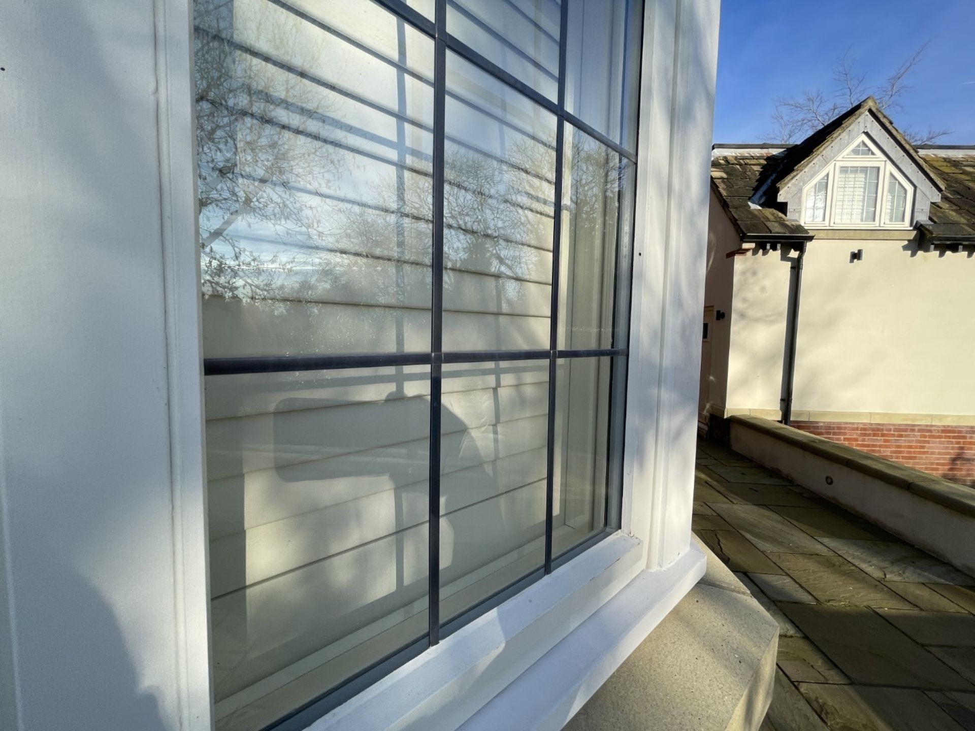1 x Hardwood Timber Double Glazed Window Frames fitted with Shutter Blinds, In White - Ref: PAN101 - Image 20 of 23