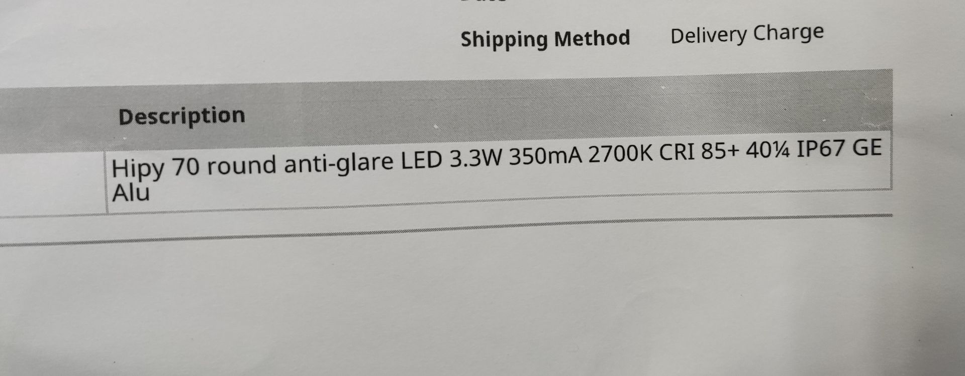 1 x MODULAR LIGHTING INSTRUMENTS Hipy 70 Anti Glare Ip67 Round Recessed Light - Aluminium - RRP £ - Image 8 of 9