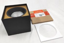 1 x MODULAR LIGHTING INSTRUMENTS Smart Surface Box 115 For 1X Led Dali Gi Black Structured -