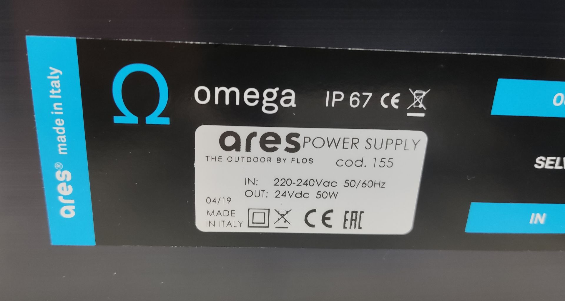 4 x ARES Ip67 24Vdc 50W Power Supply - RRP £880 - Ref: ATR175-4/ATRPD - CL891 - Location: - Image 11 of 13