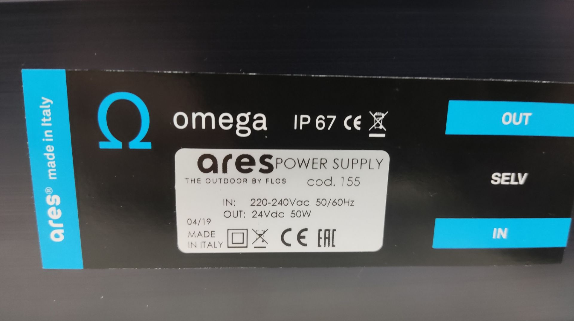 4 x ARES Ip67 24Vdc 50W Power Supply - RRP £880 - Ref: ATR175-4/ATRPD - CL891 - Location: - Image 13 of 13