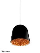 1 x FLOS Can Can Pendant Suspension Lamp Body In Black - Approx Height 36cm - Ref: