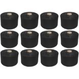 12 x Cones of 1/7,5 Lagona Knitting Yarn - Charcoal - Approx Weight: 2,300g - New Stock ABL Yarn