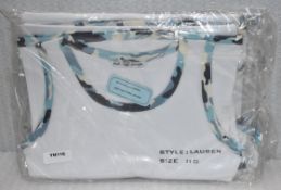 12 x Roberto Sonelli 'Lauren' Ladies Sleeveless Vests - White / Camouflage - New - Approx RRP £180