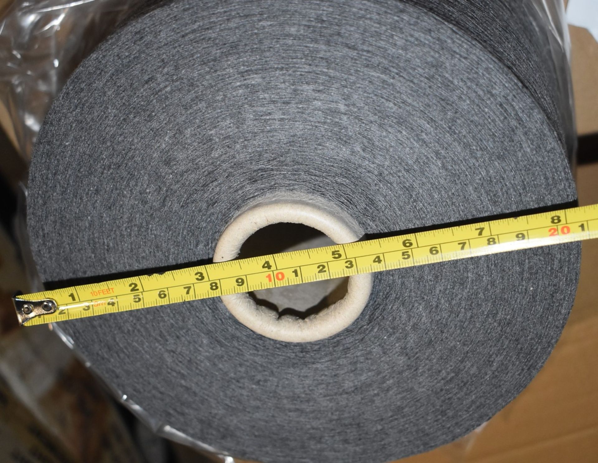 10 x Cones of 1/13 MicroCotton Knitting Yarn - Mid Grey - Approx Weight: 2,500g - New Stock ABL Yarn - Image 13 of 18