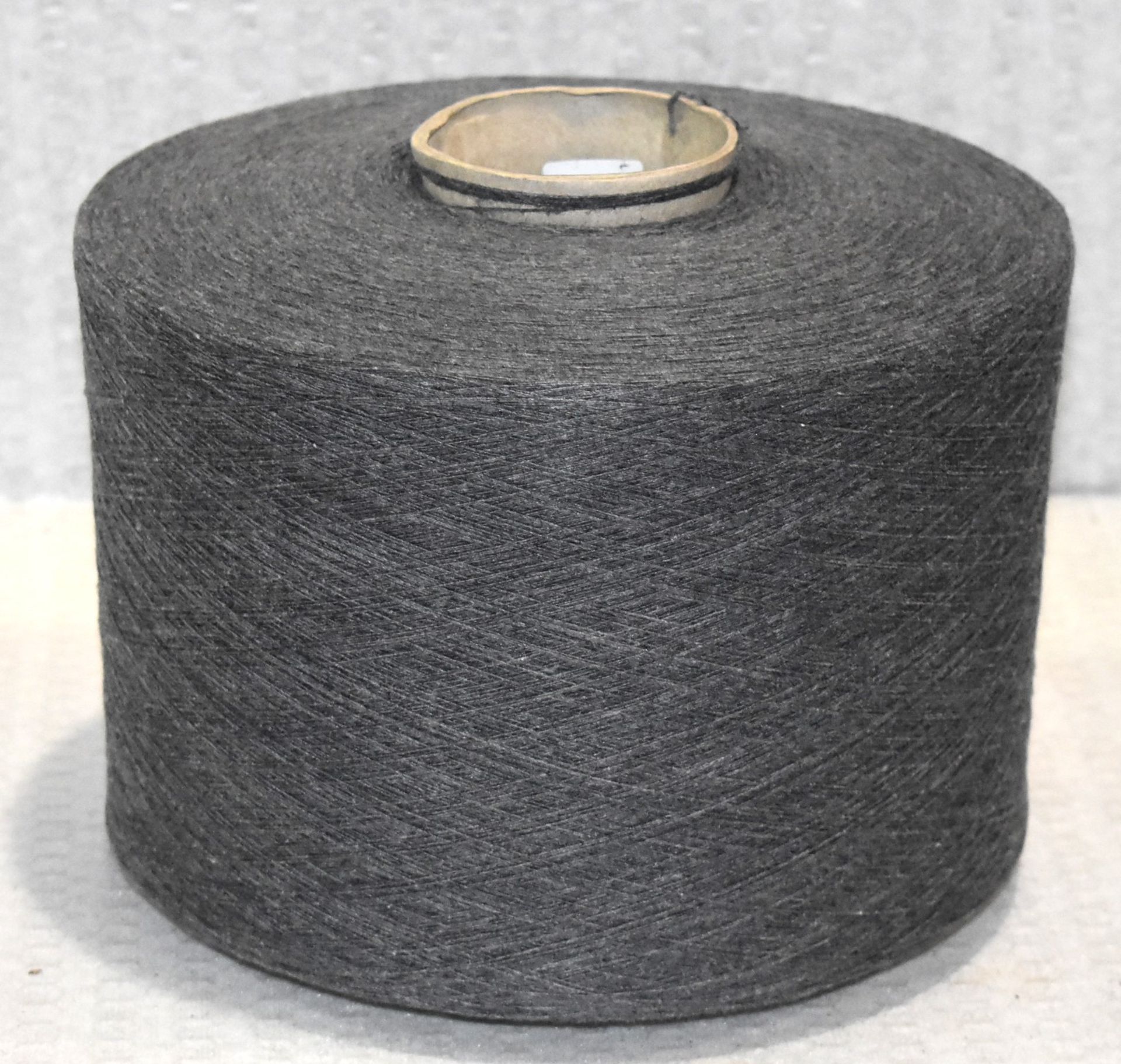 1 x Cone of 1/13 MicroCotton Knitting Yarn - Mid Grey - Approx Weight: 2,500g - New Stock ABL Yarn - Image 9 of 18