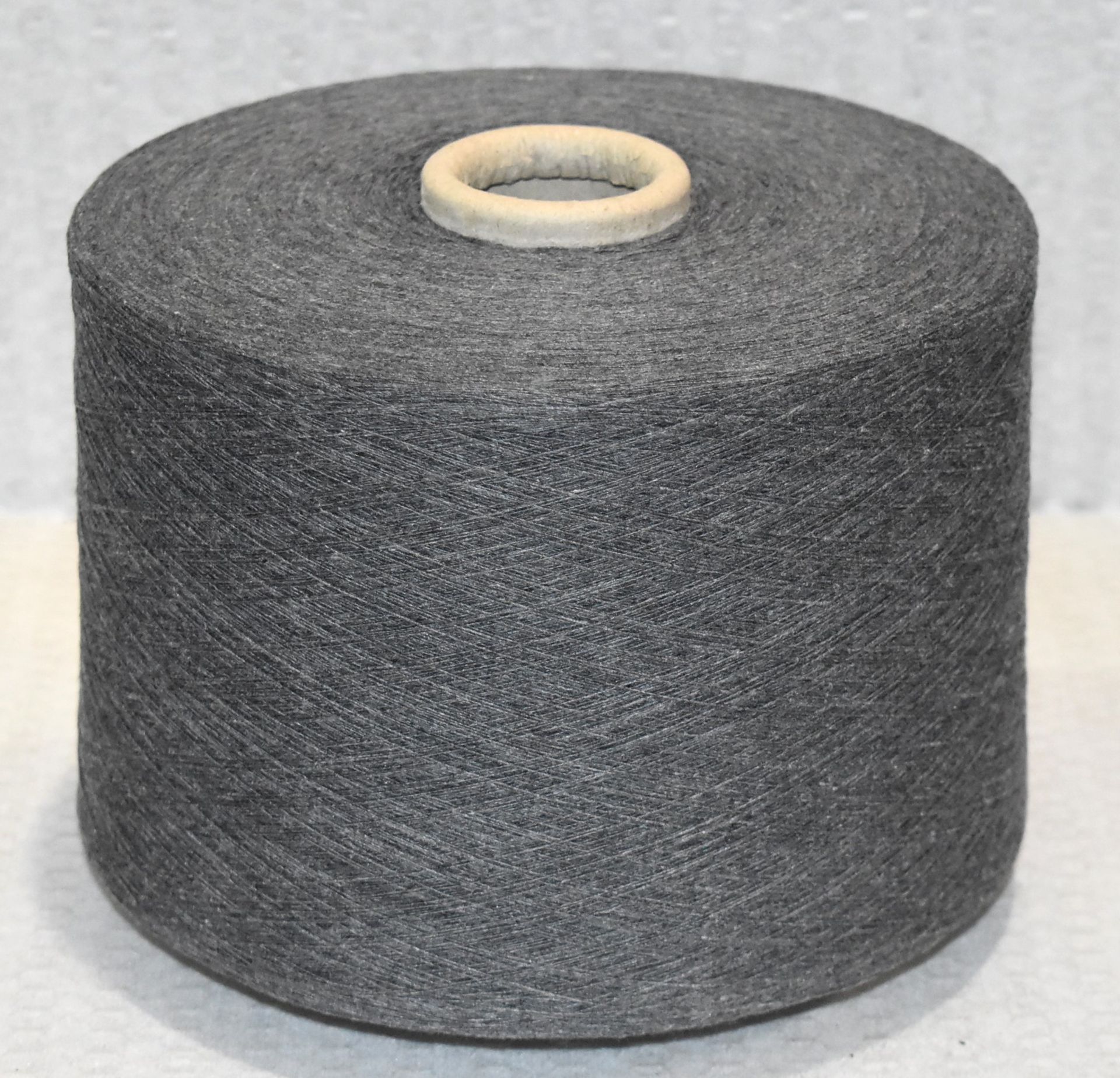 10 x Cones of 1/13 MicroCotton Knitting Yarn - Mid Grey - Approx Weight: 2,500g - New Stock ABL Yarn - Image 4 of 17