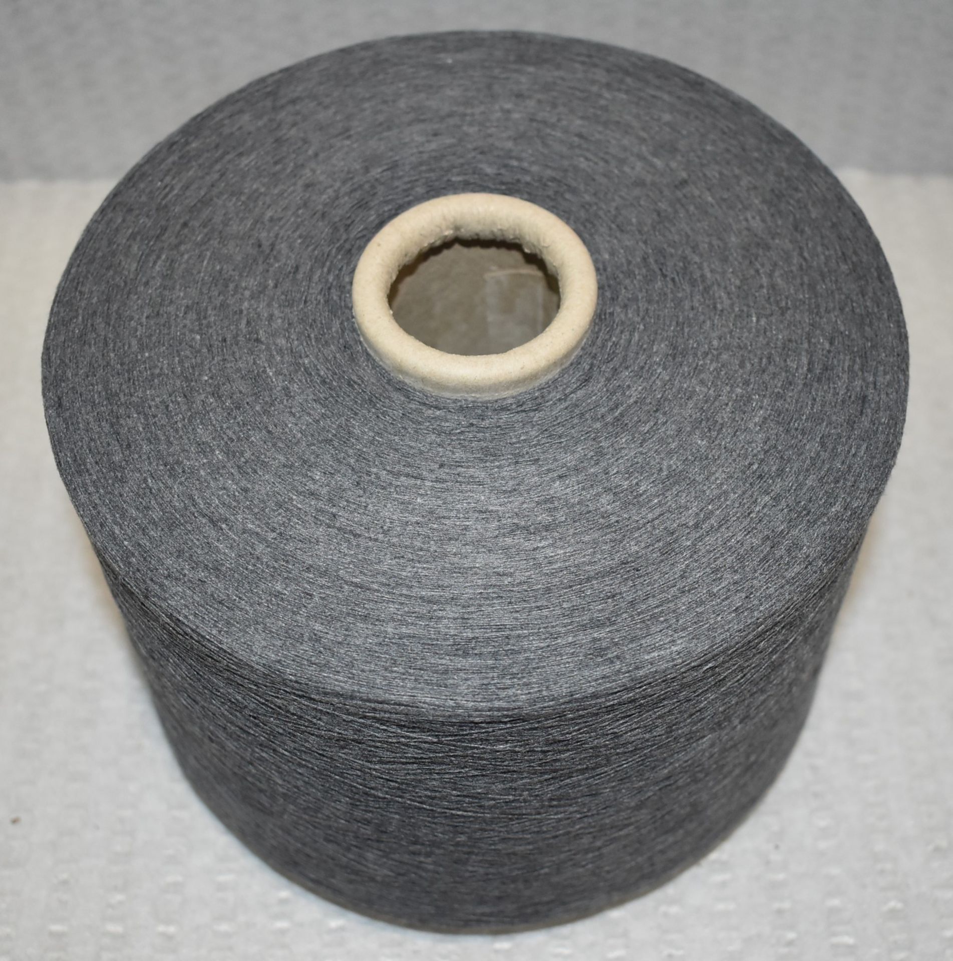 10 x Cones of 1/13 MicroCotton Knitting Yarn - Mid Grey - Approx Weight: 2,500g - New Stock ABL Yarn - Image 6 of 18