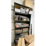 1 x Upright Metal Shelf Unit Include Contents - Features Boxes of DGS Window Hinges and Window Vents