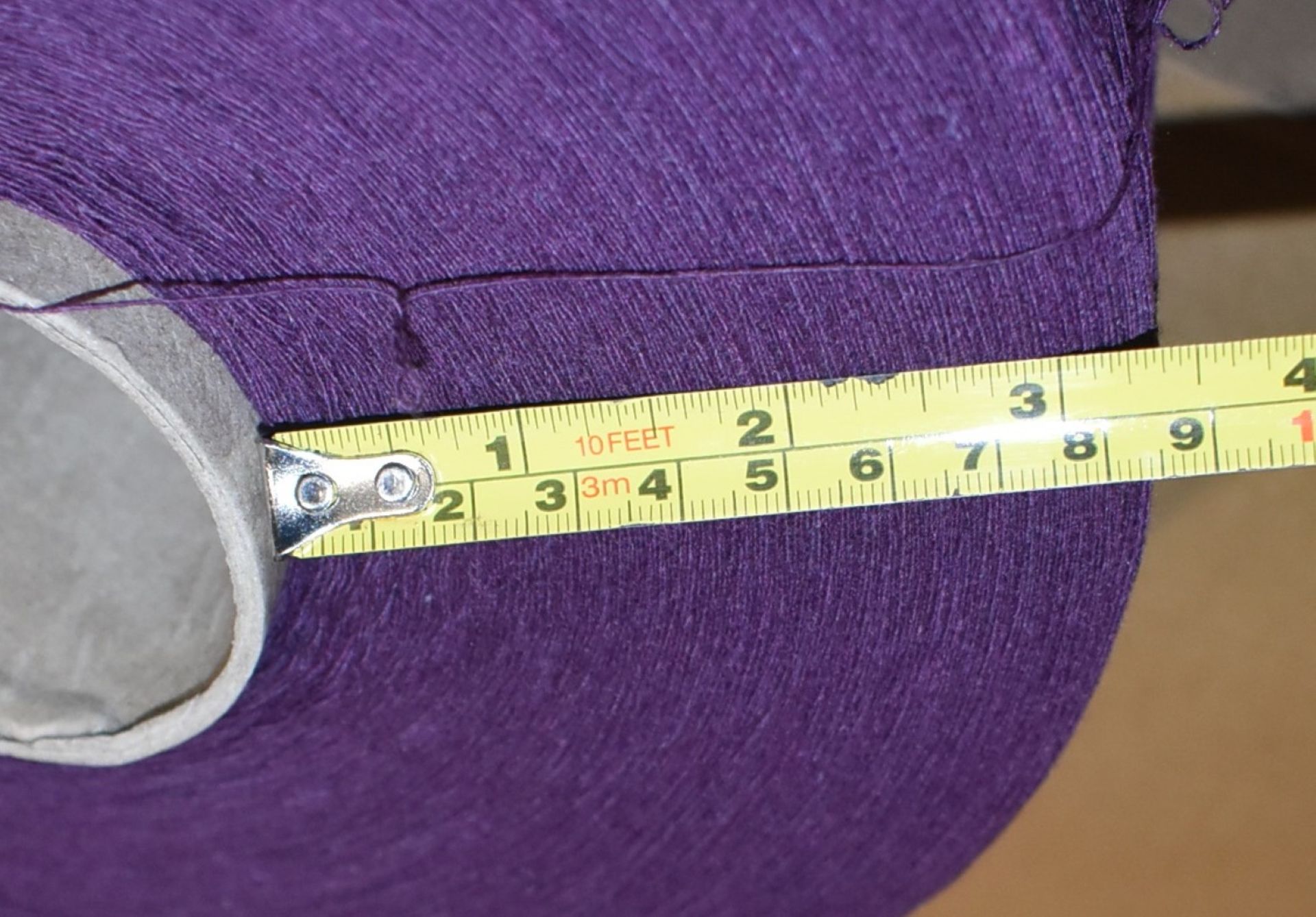 1 x Cone of 1/13 MicroCotton Knitting Yarn - Purple - Approx Weight: 2,300g - New Stock ABL Yarn - Bild 13 aus 13