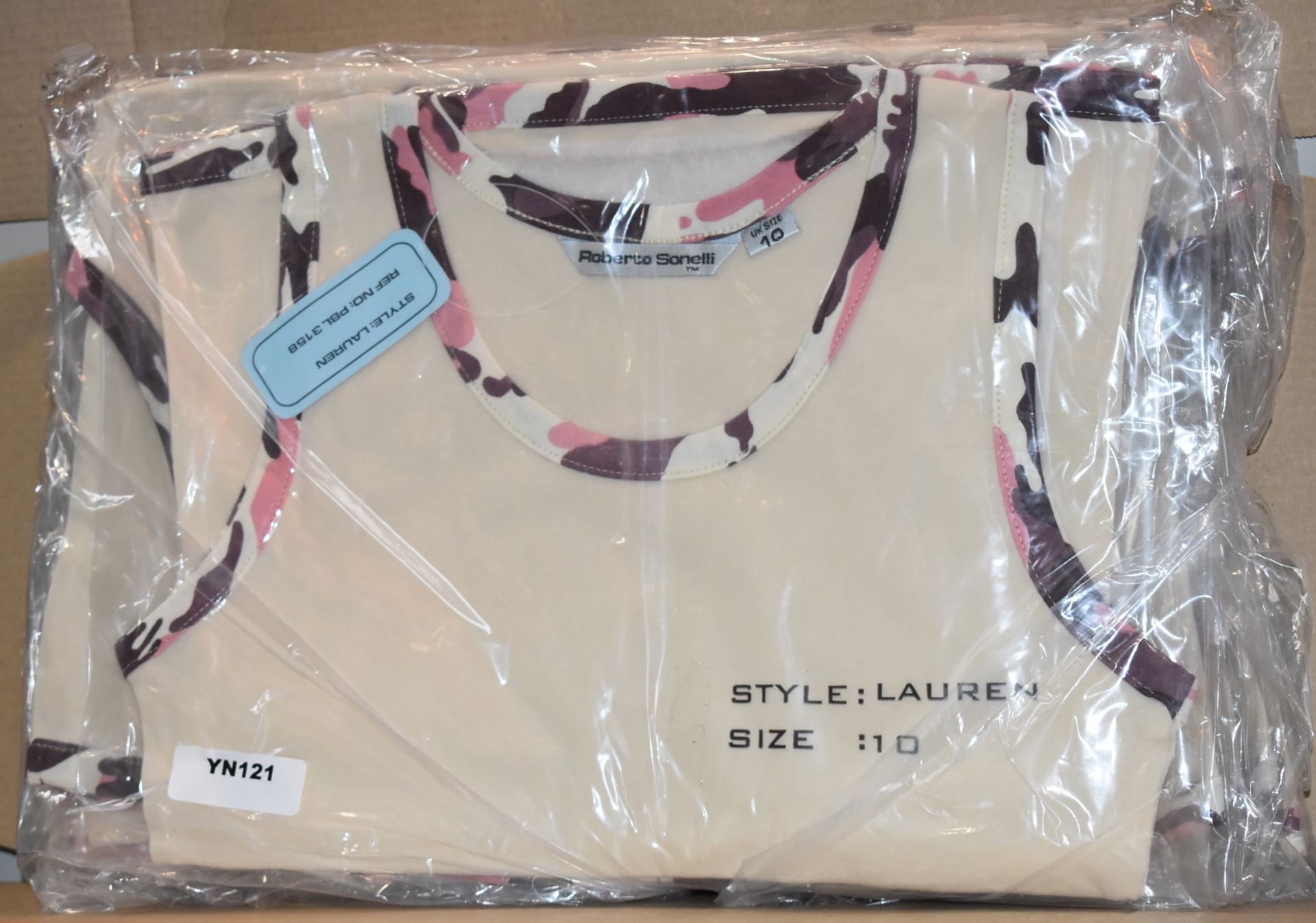 12 x Roberto Sonelli 'Lauren' Ladies Sleeveless Vests - Beige / Camouflage - New - Approx RRP £180 - Image 2 of 4