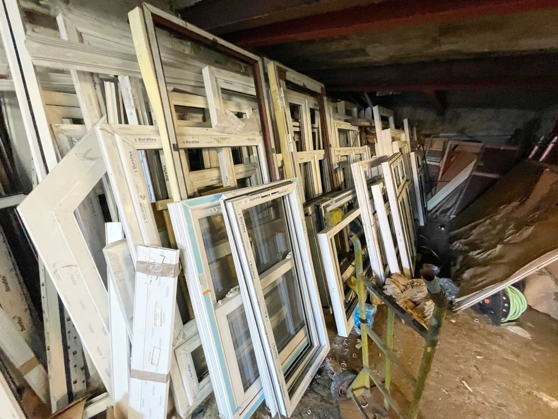 1 x Large Assorted Collection of UPVC Windows - Various Styles and Sizes - Some With Fitted Glazing - Image 2 of 13