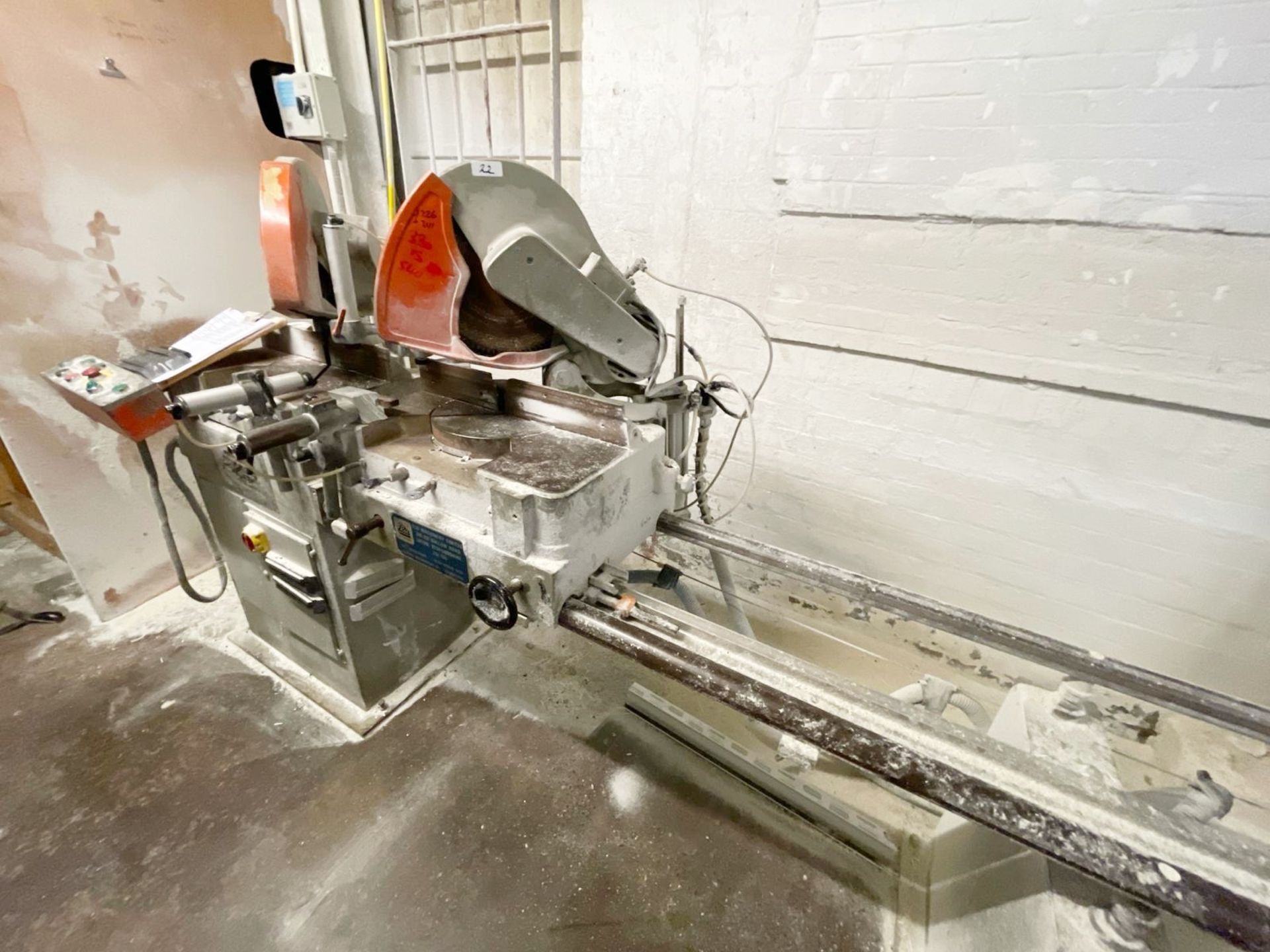 1 x Elumatec DG79 Twin Mitre Saw With Pneumatic Saw Feed - Image 18 of 18