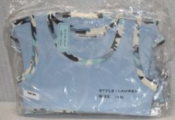 12 x Roberto Sonelli 'Lauren' Ladies Sleeveless Vests - Blue / Camouflage - New - Approx RRP £180
