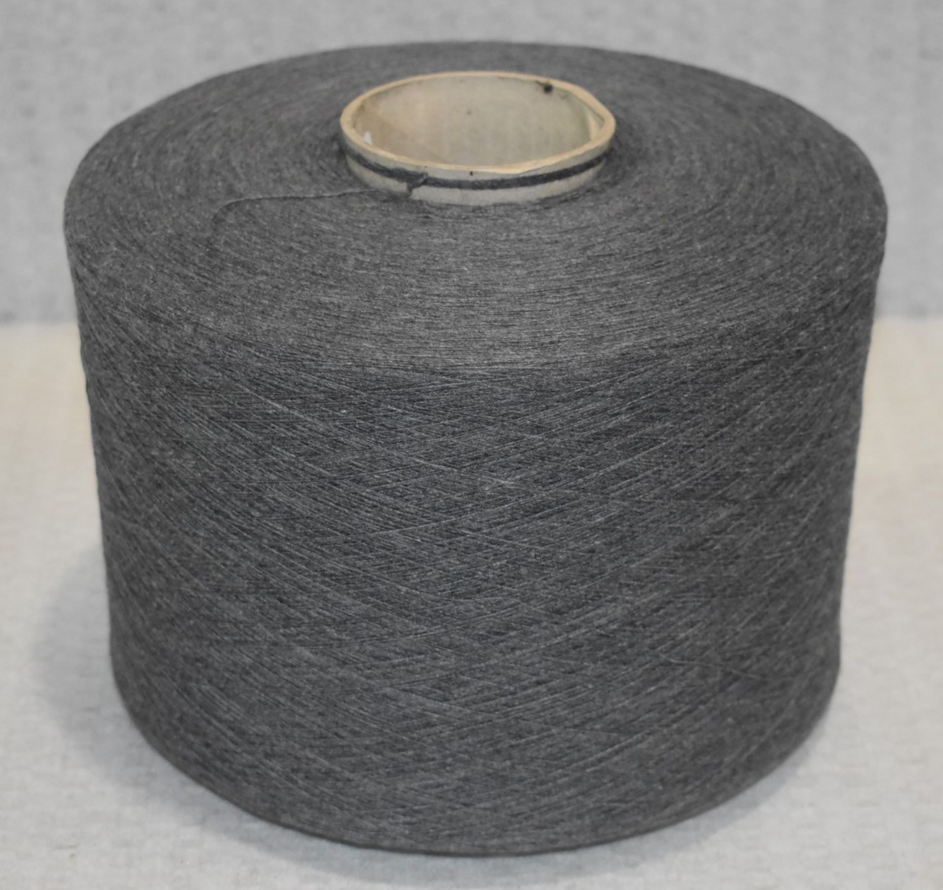 1 x Cone of 1/13 MicroCotton Knitting Yarn - Mid Grey - Approx Weight: 2,500g - New Stock ABL Yarn - Image 15 of 18