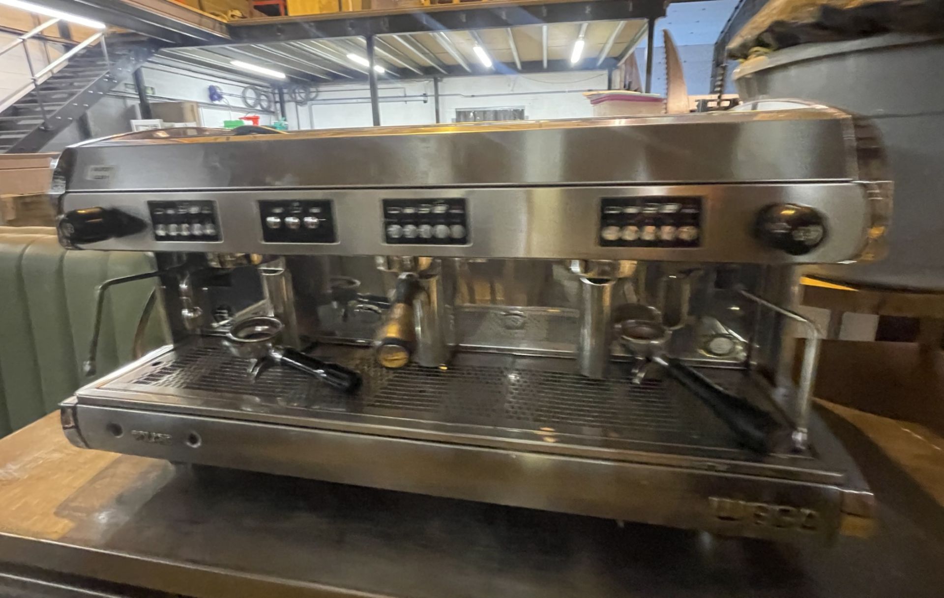 1 x Polaris Wega 3 Group Commercial Espresso Coffee Machine - Stainless Steel Exterior - 3 Phase - Image 10 of 14