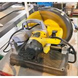 1 x Dewalt Electric 355mm Metal Cutting Chop Saw - 2200w - 110v - Model DW872L-XW