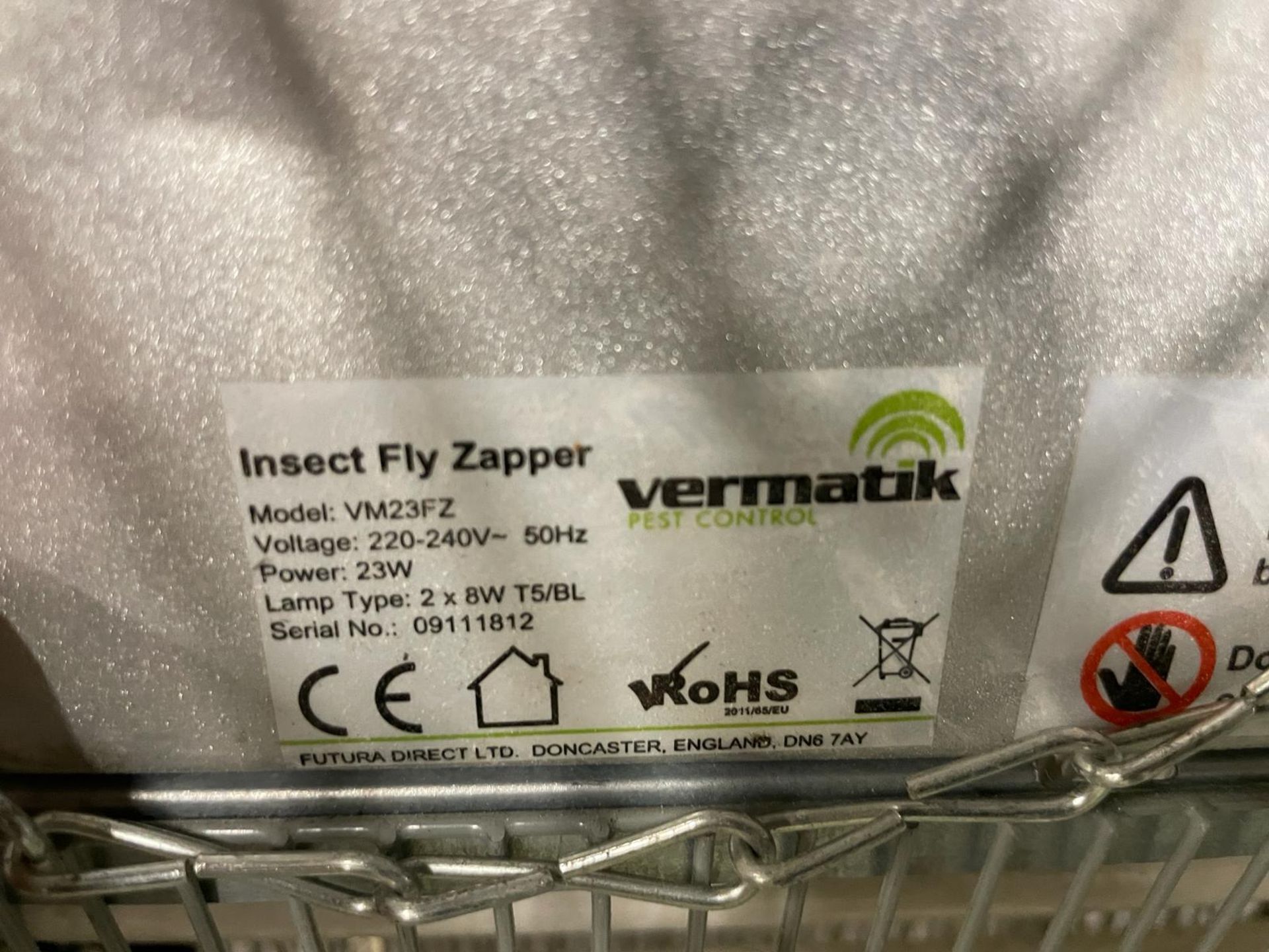 1 x Vermatik Insect Fly Zapper - Image 4 of 7