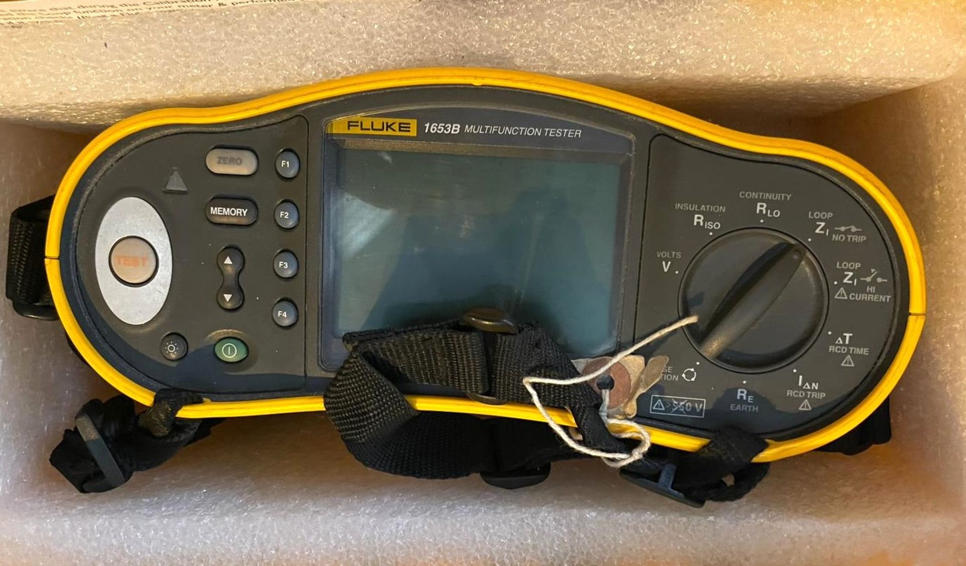 1 x Fluke 1653B Multifunction Tester - Includes Carry Case and Accessories - Image 7 of 12