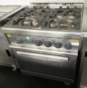 1 x Zanussi Zoppas Four Burner Gas Range Cooker