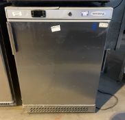 1 x Tefcold UR200S Undercounter Commercial Fridge With a Stainless Steel Exteriror - Dimensions: H85