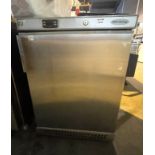 1 x Tefcold UF200S Undercounter Commercial Freezer With a Stainless Steel Exterior - Dimensions: H85