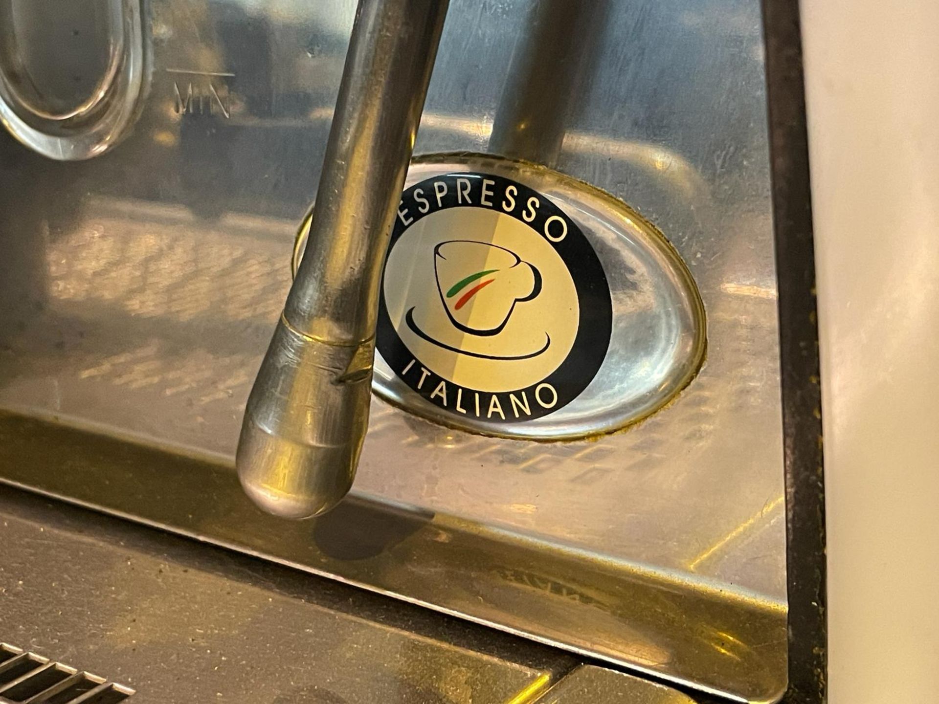 1 x Polaris Wega 3 Group Commercial Espresso Coffee Machine - Stainless Steel / Black Exterior - Image 8 of 11