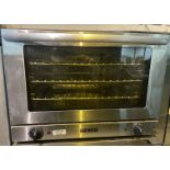 1 x Gastrotek Countertop Commercial Oven With a Stainless Steel Finish