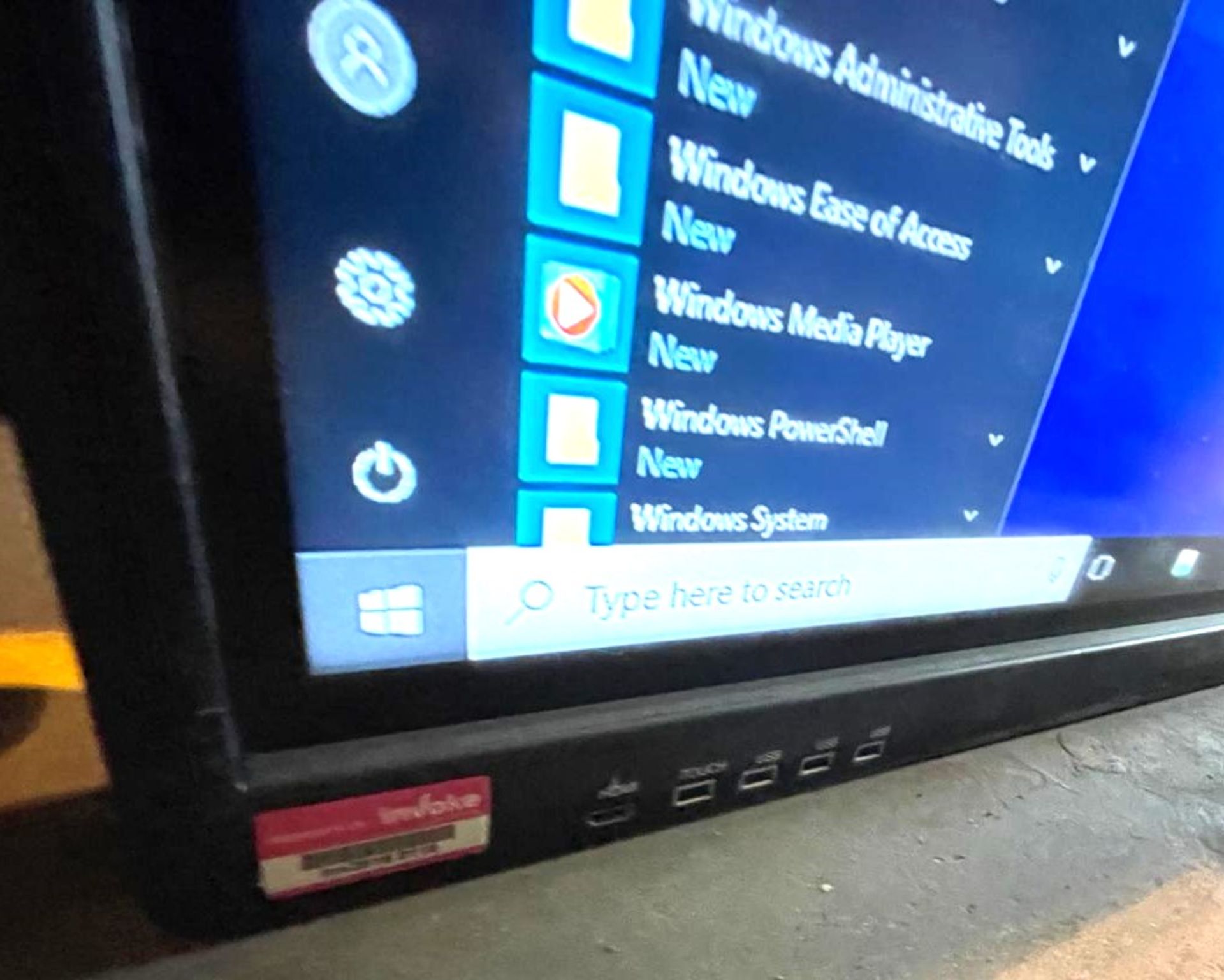 1 x Interactive 65 Inch All in One Touch Screen Computer With Integrated OPS Microsoft Windows PC - Image 6 of 12