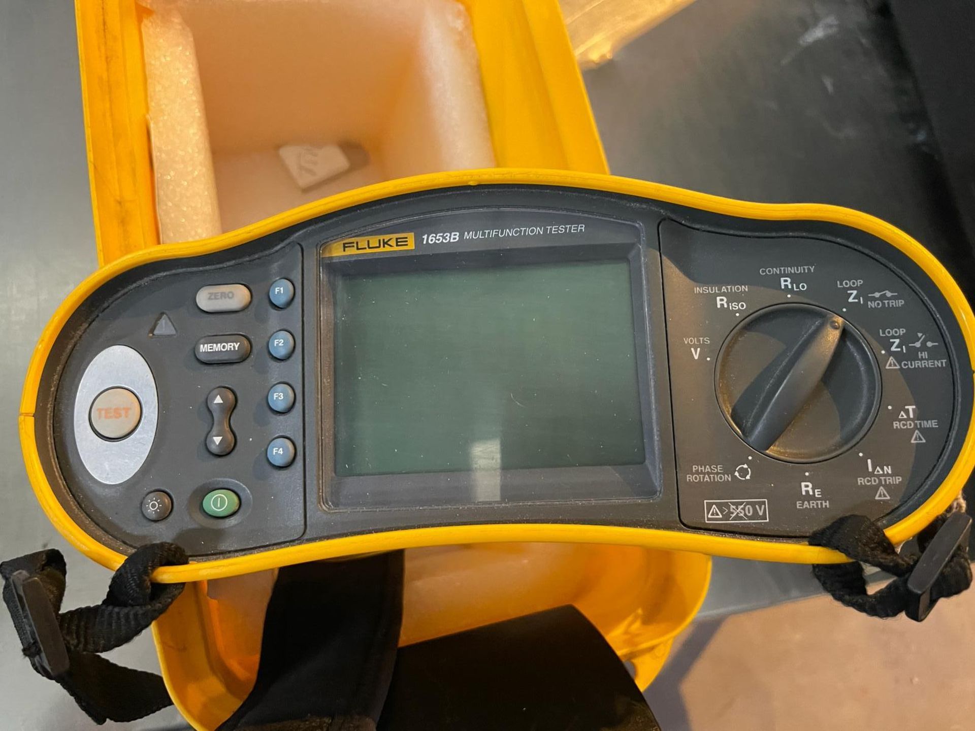 1 x Fluke 1653B Multifunction Tester - Includes Carry Case and Accessories - Image 12 of 12