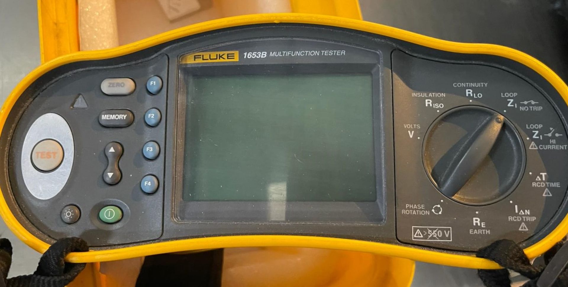 1 x Fluke 1653B Multifunction Tester - Includes Carry Case and Accessories - Image 2 of 12