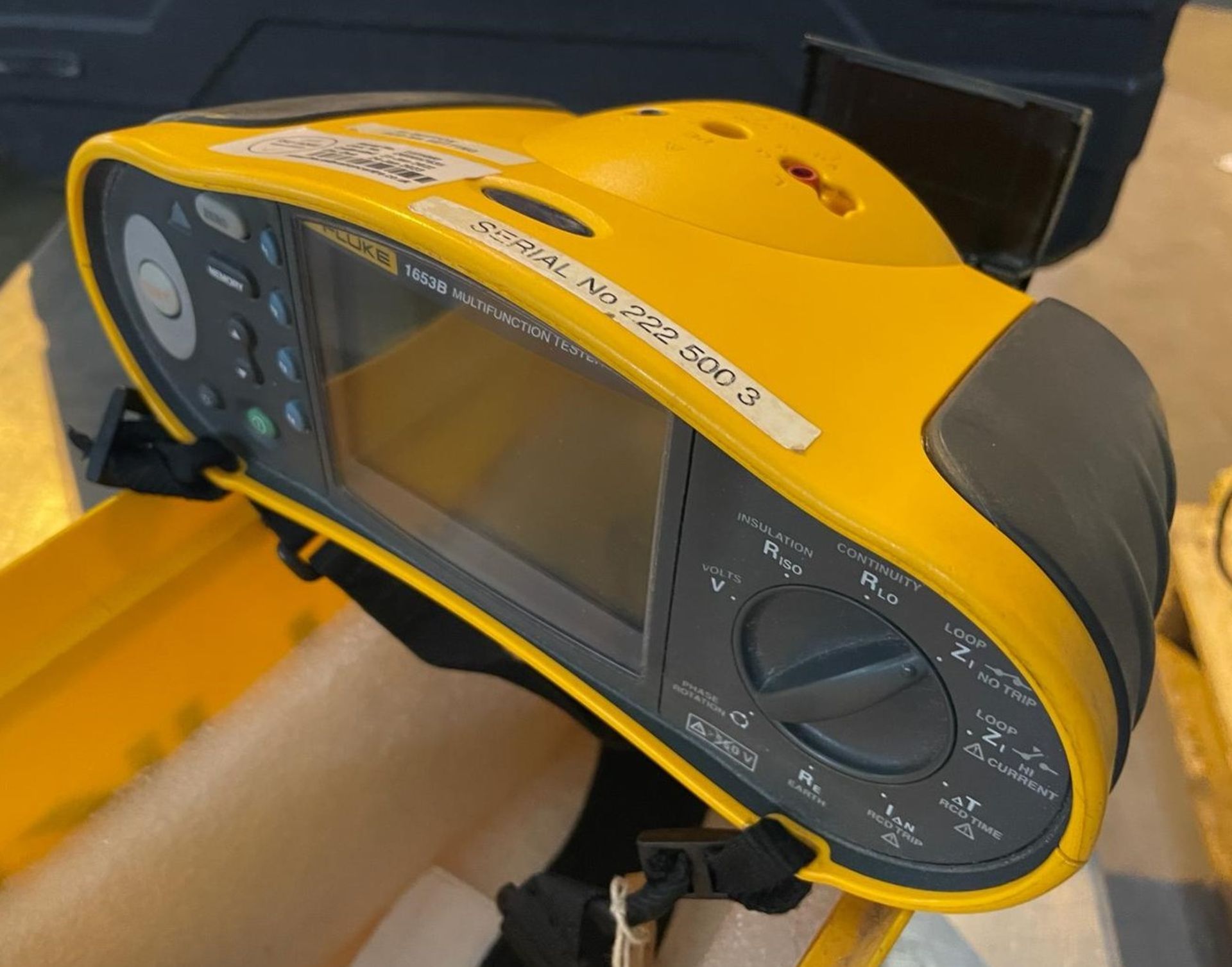 1 x Fluke 1653B Multifunction Tester - Includes Carry Case and Accessories - Image 8 of 12