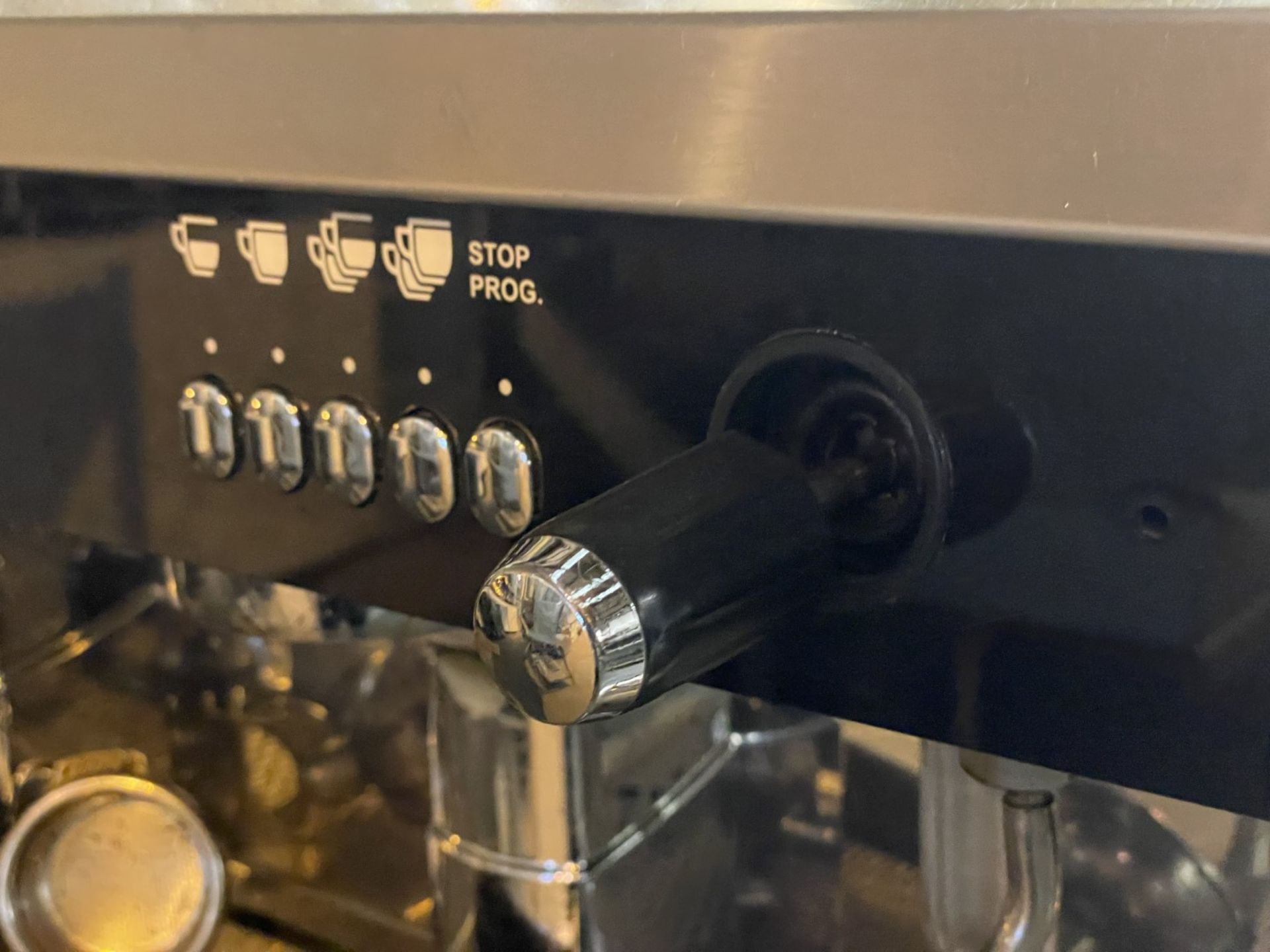 1 x Polaris Wega 3 Group Commercial Espresso Coffee Machine - Stainless Steel / Black Exterior - 3 P - Image 8 of 9