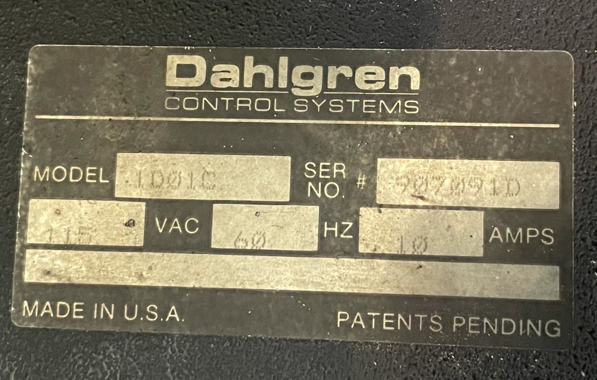1 x Dahlgren System 300 Engraving Machine With a  12" x 24" Working Area, System Control Unit and - Image 9 of 25