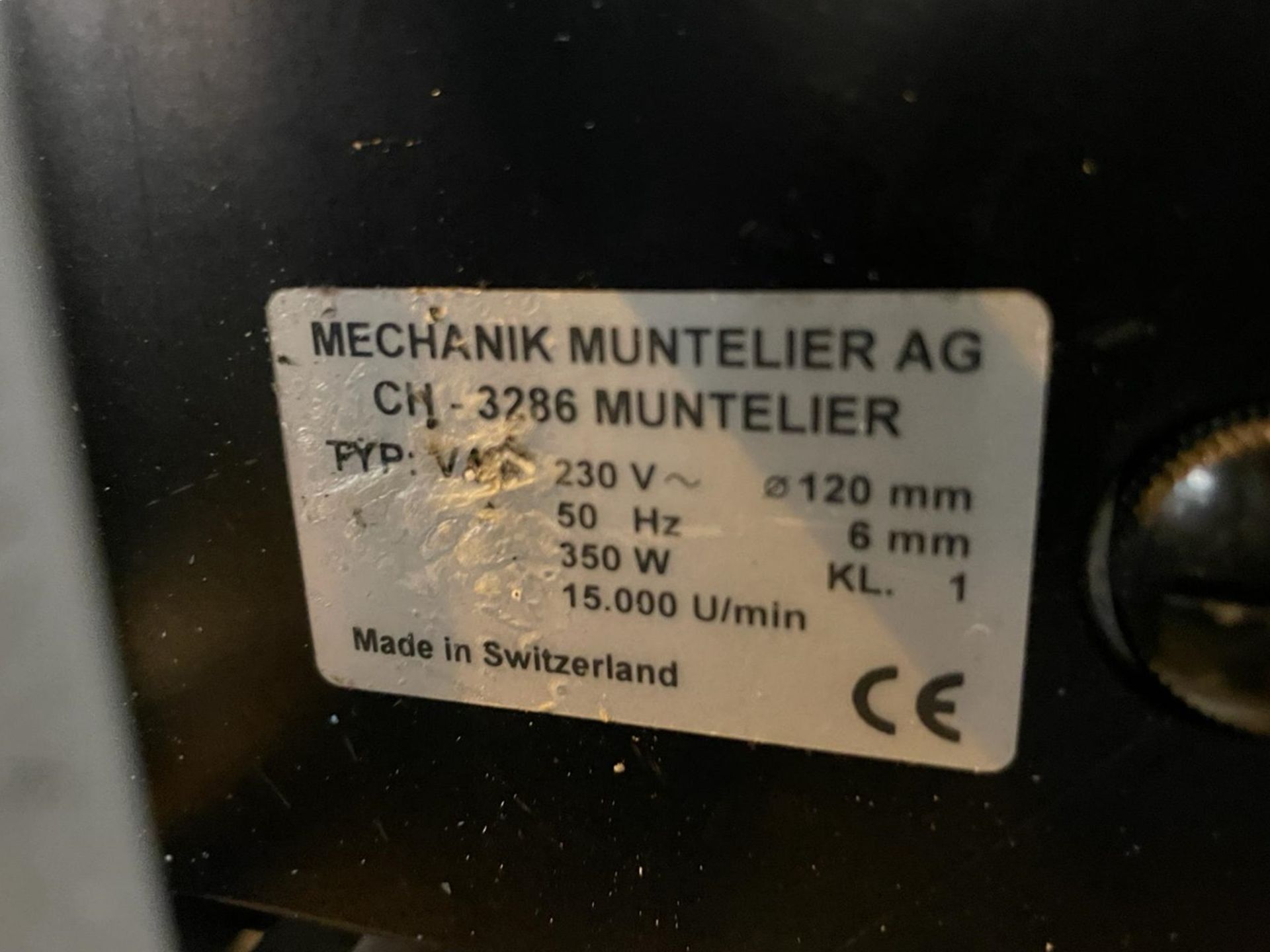 1 x Mechanik Muntelier Circular Saw For The Cutting of Plastic Materials - Image 6 of 8