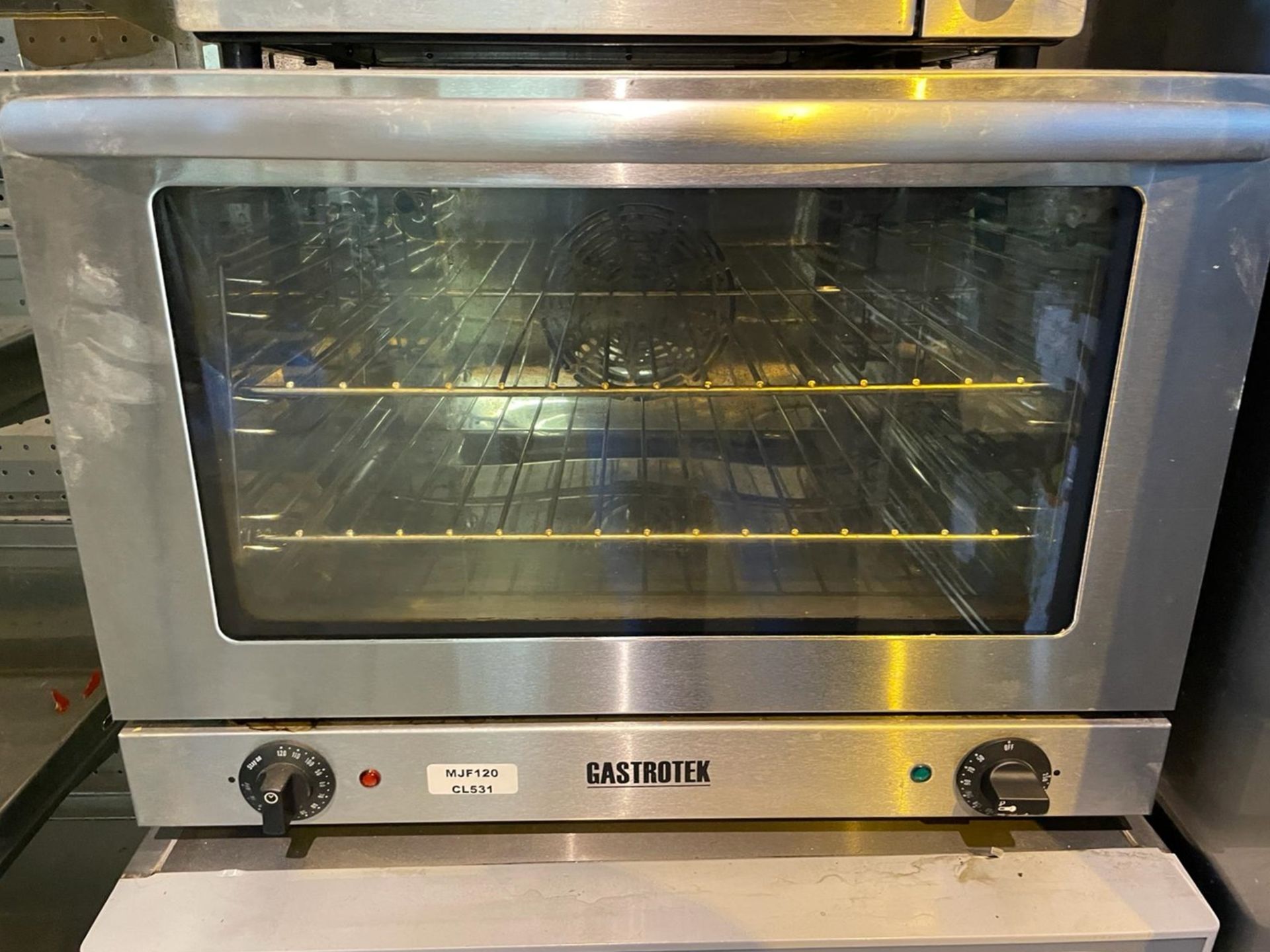 1 x Gastrotek Countertop Commercial Oven With a Stainless Steel Finish - Bild 2 aus 5