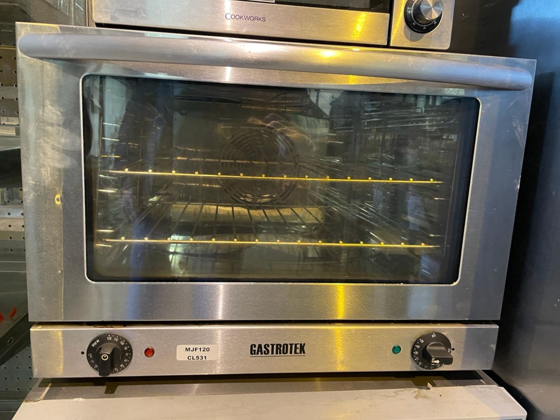 1 x Gastrotek Countertop Commercial Oven With a Stainless Steel Finish - Bild 5 aus 5